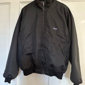 Patagonia Bomber Jacket - Men’s Medium Black Vintage
